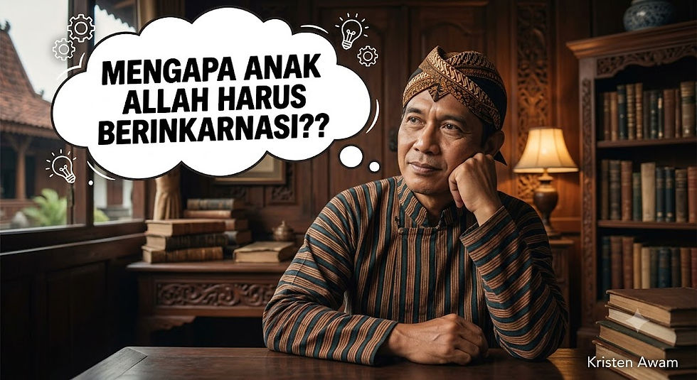 Inkarnasi adalah satu-satunya peristiwa yg membedakan Iman Kristen dengan agama-agama lain