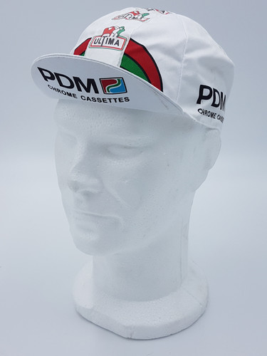 Casquette Vélo Vintage Lampre - Reproduction - Multicolore