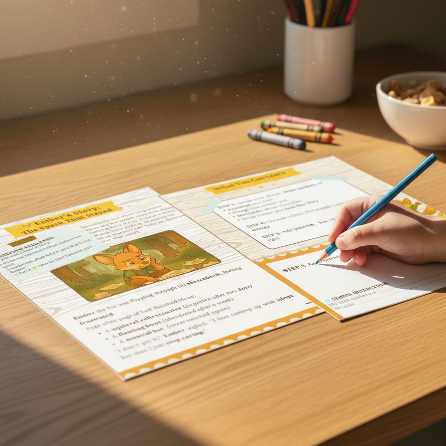 Thumbnail: Lesson 1: Finding Your Spark | Purpose & Accountability for Ages 7-9