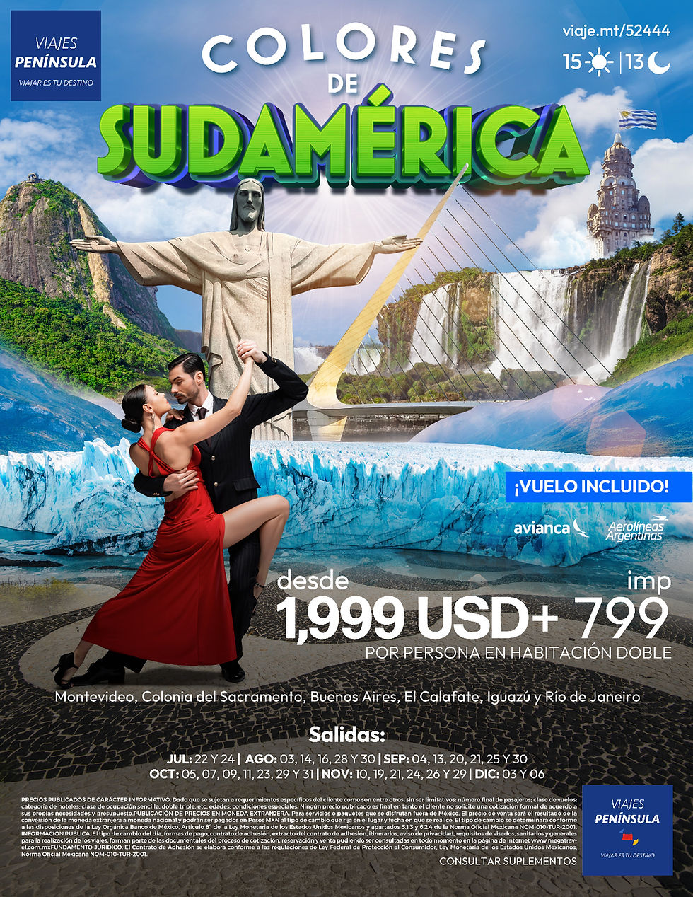 Colores de Sudamerica