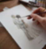 Prestataire mariage pays basque. Illustratrice live mariage Pays basque, San Sebastian, Biarritz.