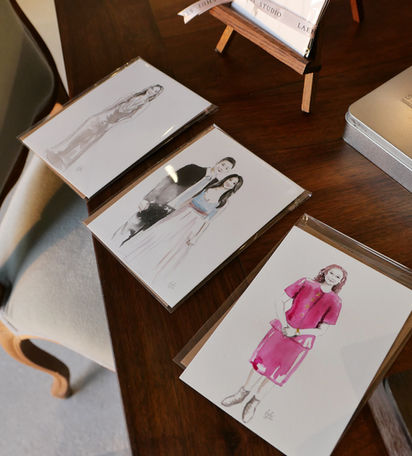 Illustratrice live mariage biarritz