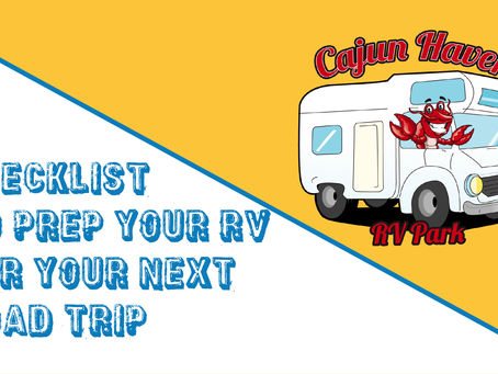 Checklist to Prep Your RV for Your Next Road Trip