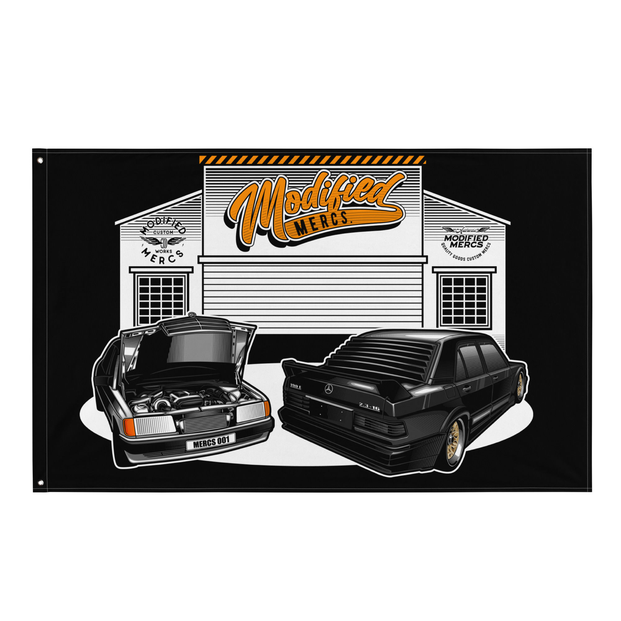 Modified Mercs Garage banner