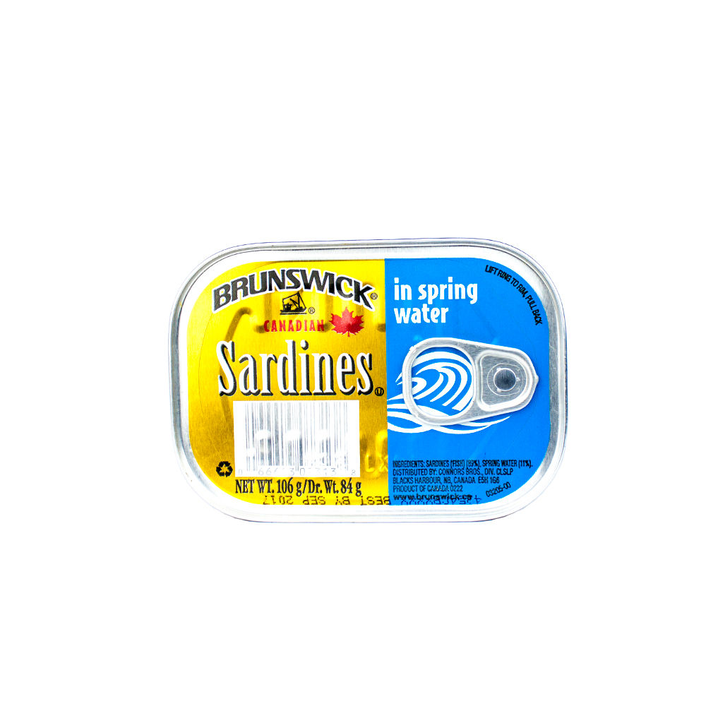 Brunswick Sardines in Spring Water 106g