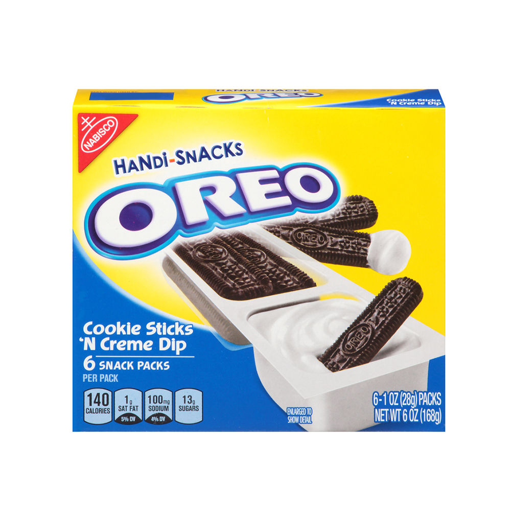 Nabisco Handi-Snacks Oreo Sticks 6 Snack Packs