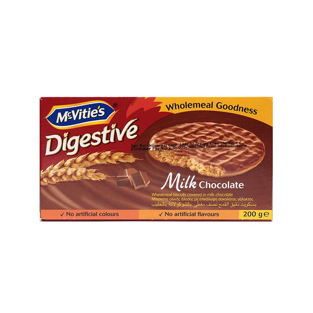 McVities Digestive Milk Chocolate 200g