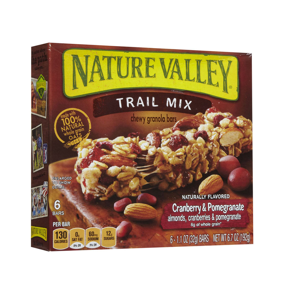 Nature Valley Trail Mix Cranberry & Pomegranate 6 Bars