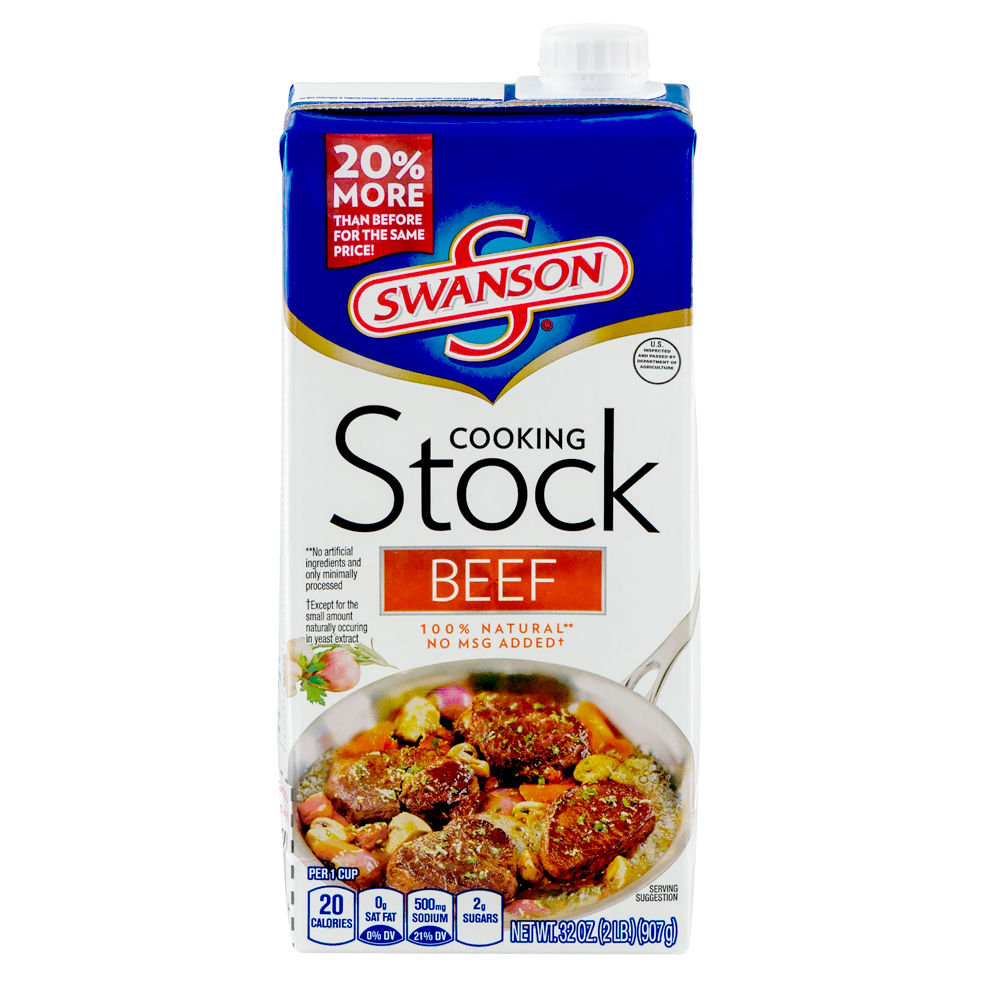 Swanson Cooking Stock Beef 32oz