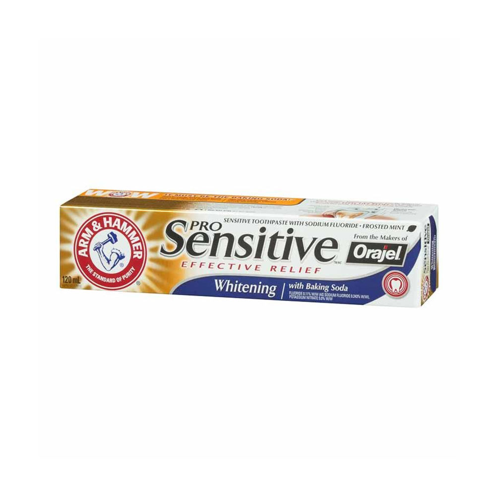Arm & Hammer Pro Sensitive Whitening Toothpaste 120ml