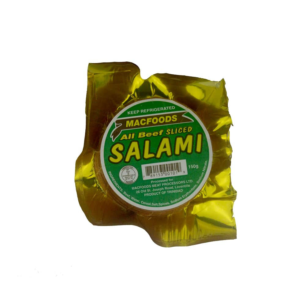 Macfoods All Beef Sliced Salami 150g