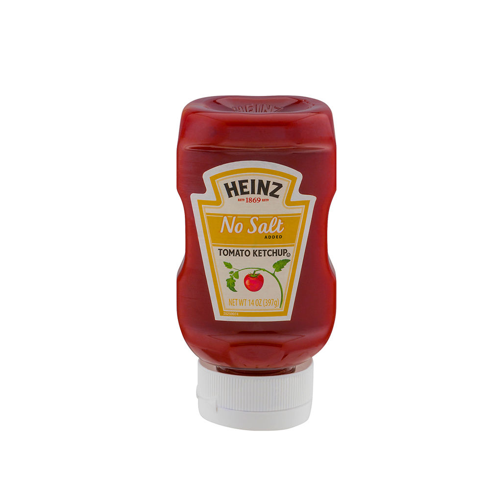 Heinz No Salt Tomato Ketchup 14oz
