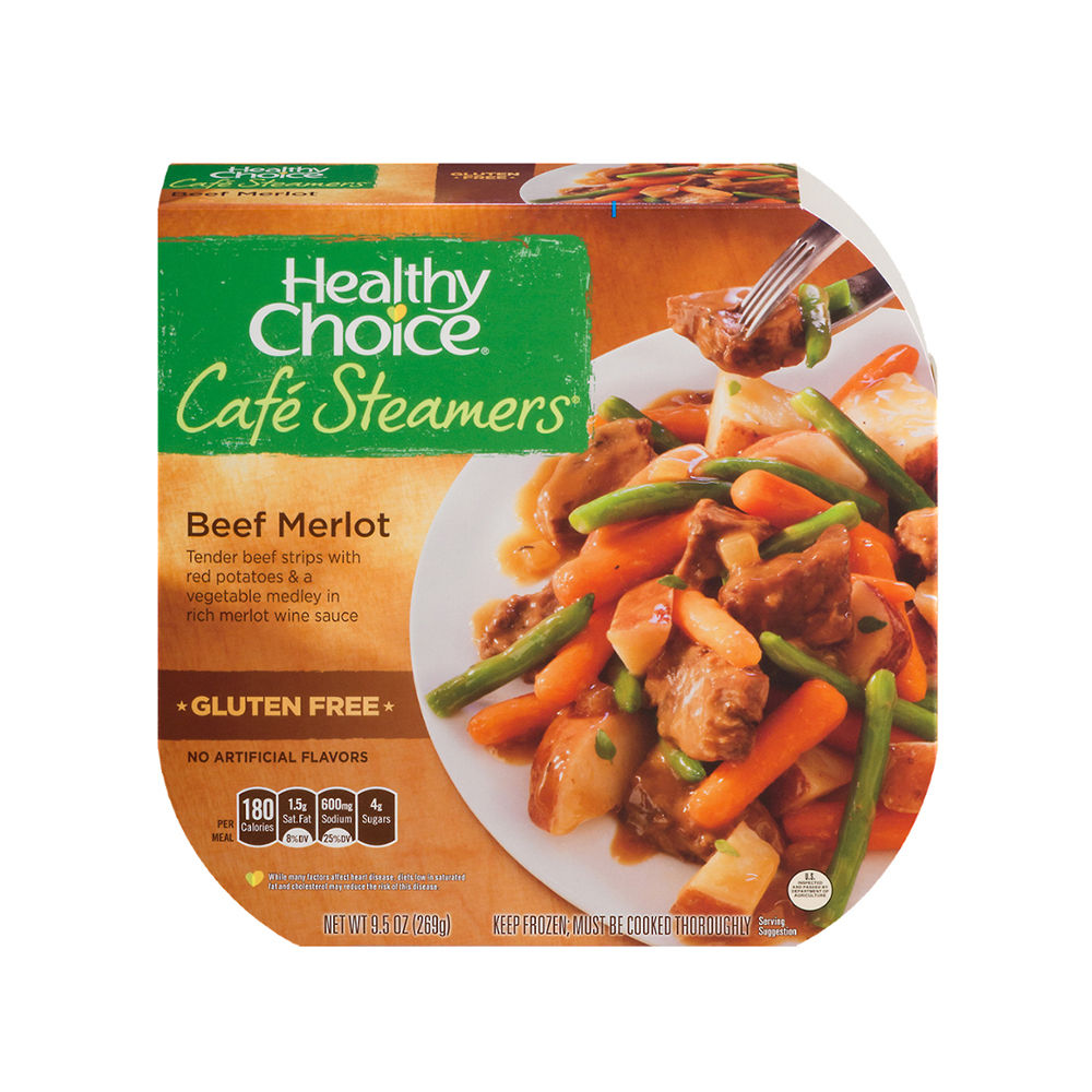 Healthy Choice Cafe Steamers Beef Merlot 9.5oz