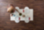 Top View of Wood Floor & Table