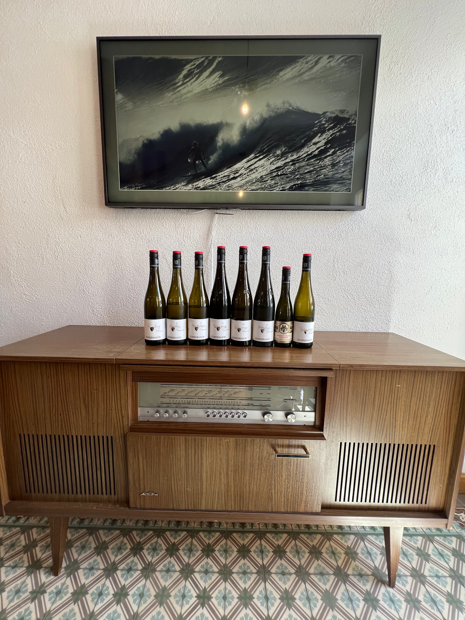 Wine tasting at Weingut Gunderloch