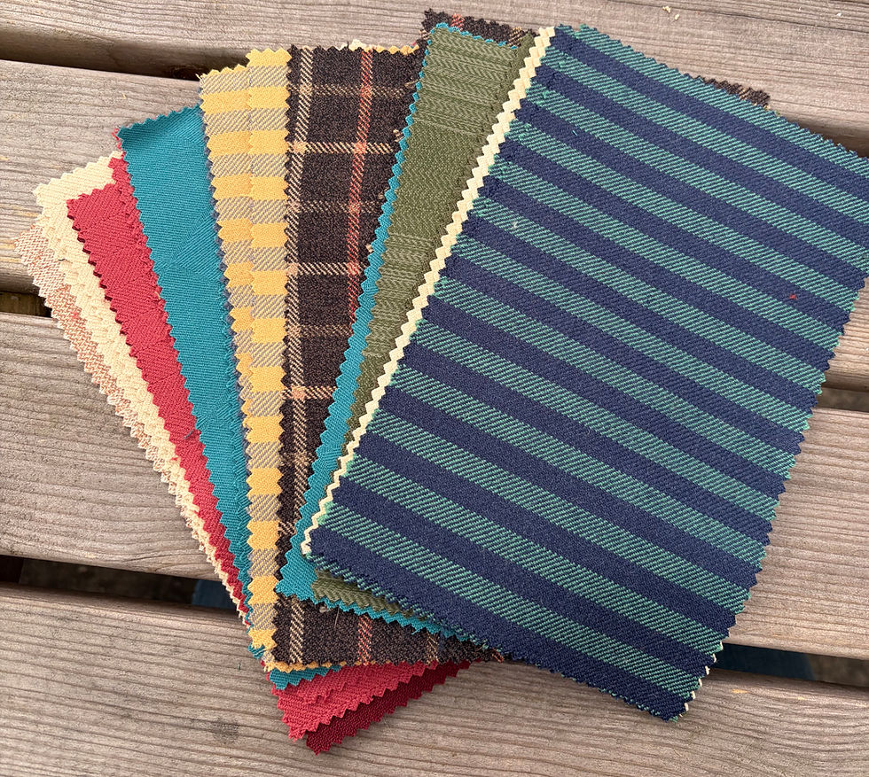 Thumbnail: Wool Offcuts 30 rectangles 