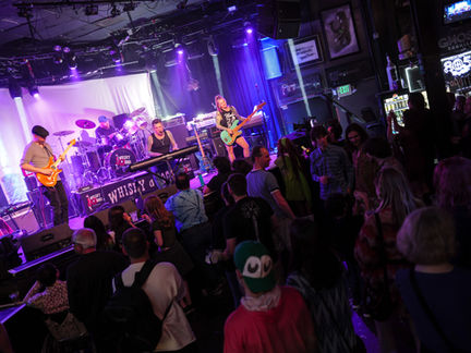 TWOFEW looks back at February 28, 2026, sharing a favorite photo from our Whisky A Go Go residency as direct support for the legendary Strawberry Alarm Clock.
