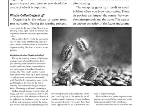 Java Beat: Coffee Degassing