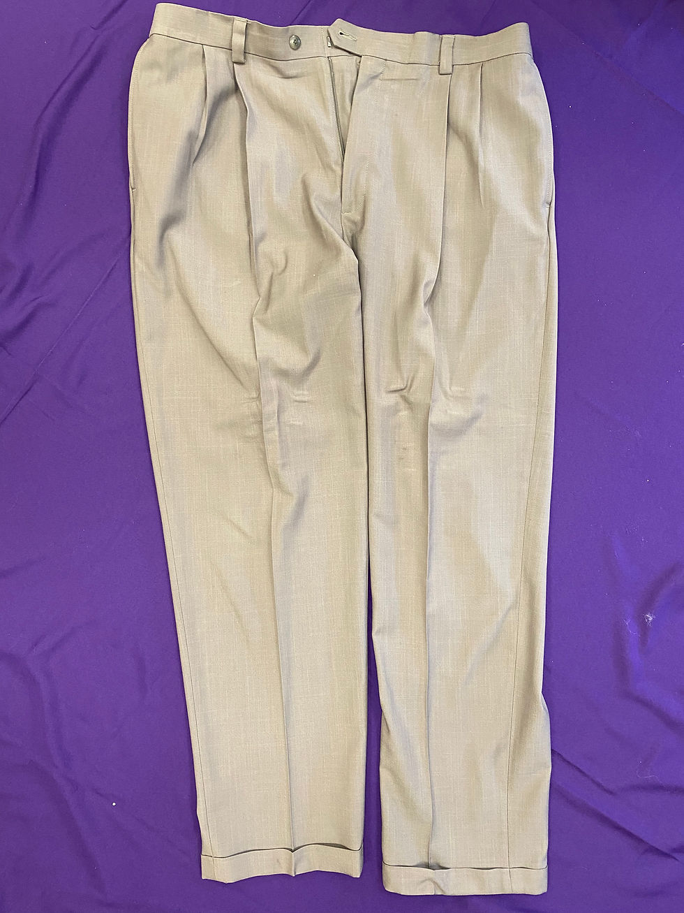 Solid Dress Pants
