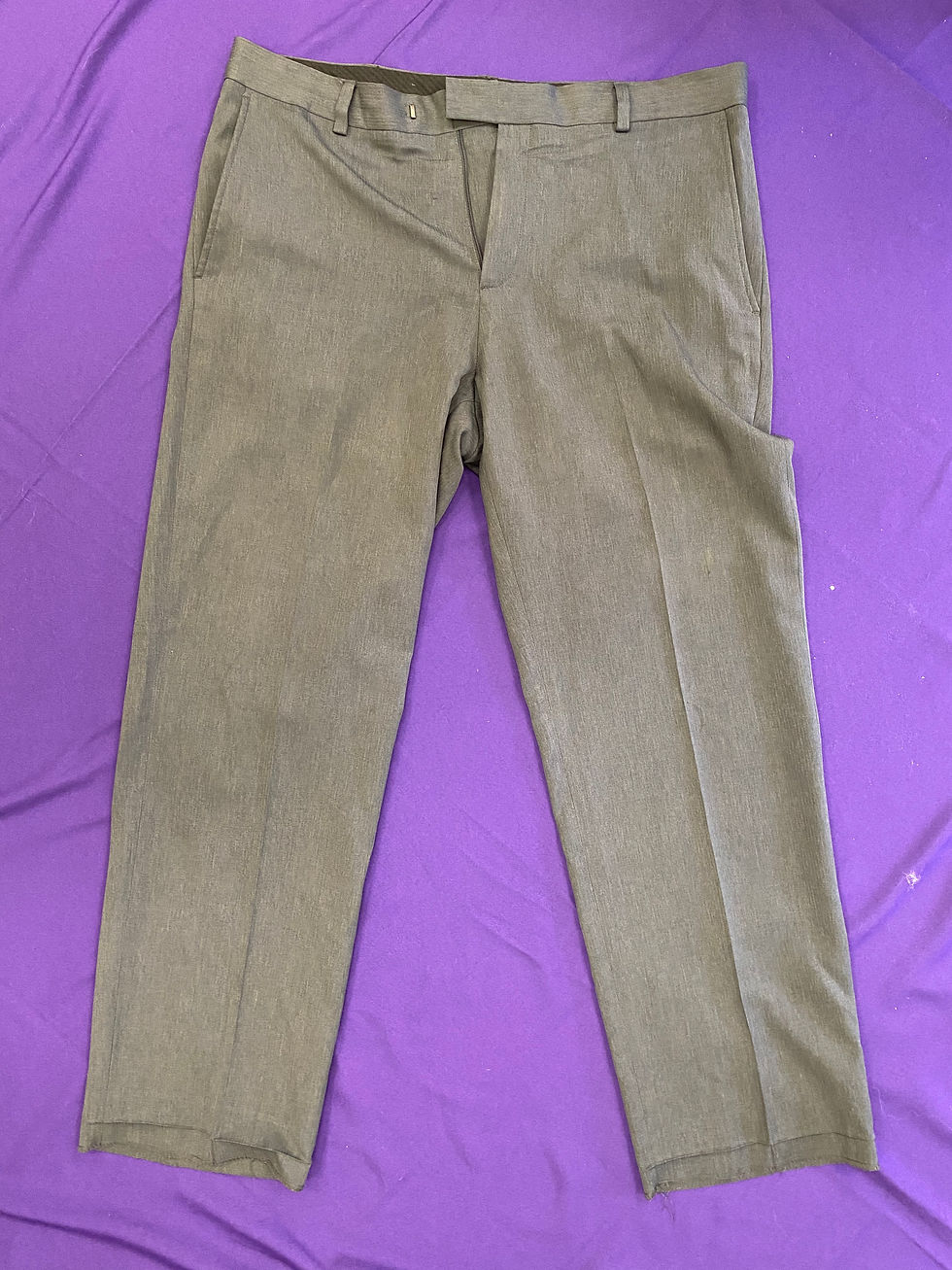 Solid Dress Pants