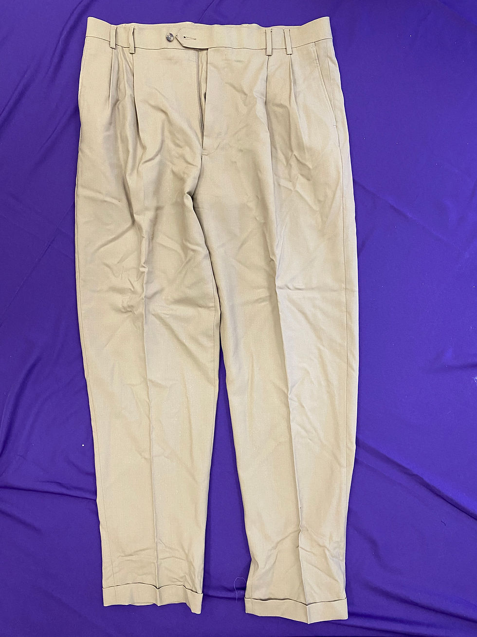 Solid Dress Pants