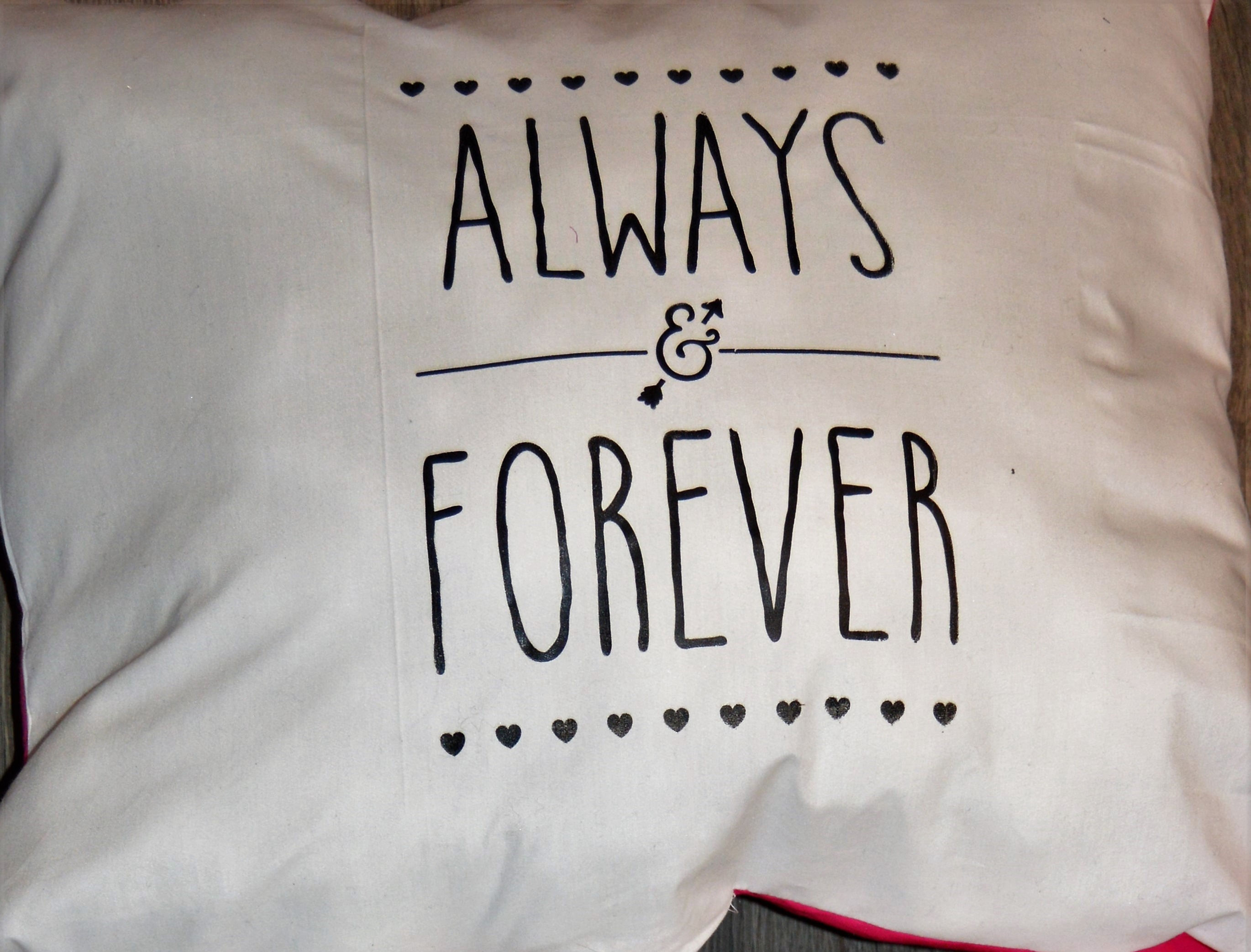 Always and Forever front view