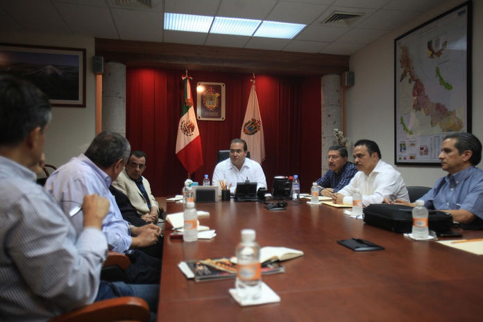 Ex-Gov. Javier Duarte meets with Proceso top editors 