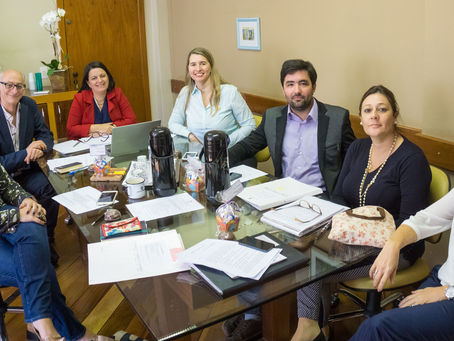 Foto: Reunião da Reitoria