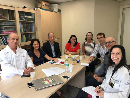 Reitora realiza reunião de colaboração UFCSPA-Santa Casa
