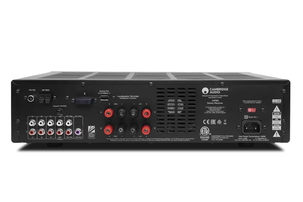 Thumbnail: Cambridge Audio AXR85 | FM/AM Stereo Receiver with Phono Stage