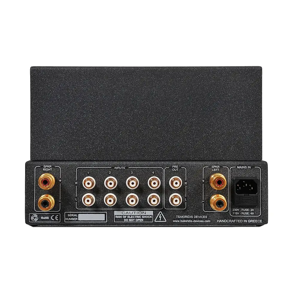 Thumbnail: Tsakiridis Aeolos Ultima | Tube Integrated Amplifier