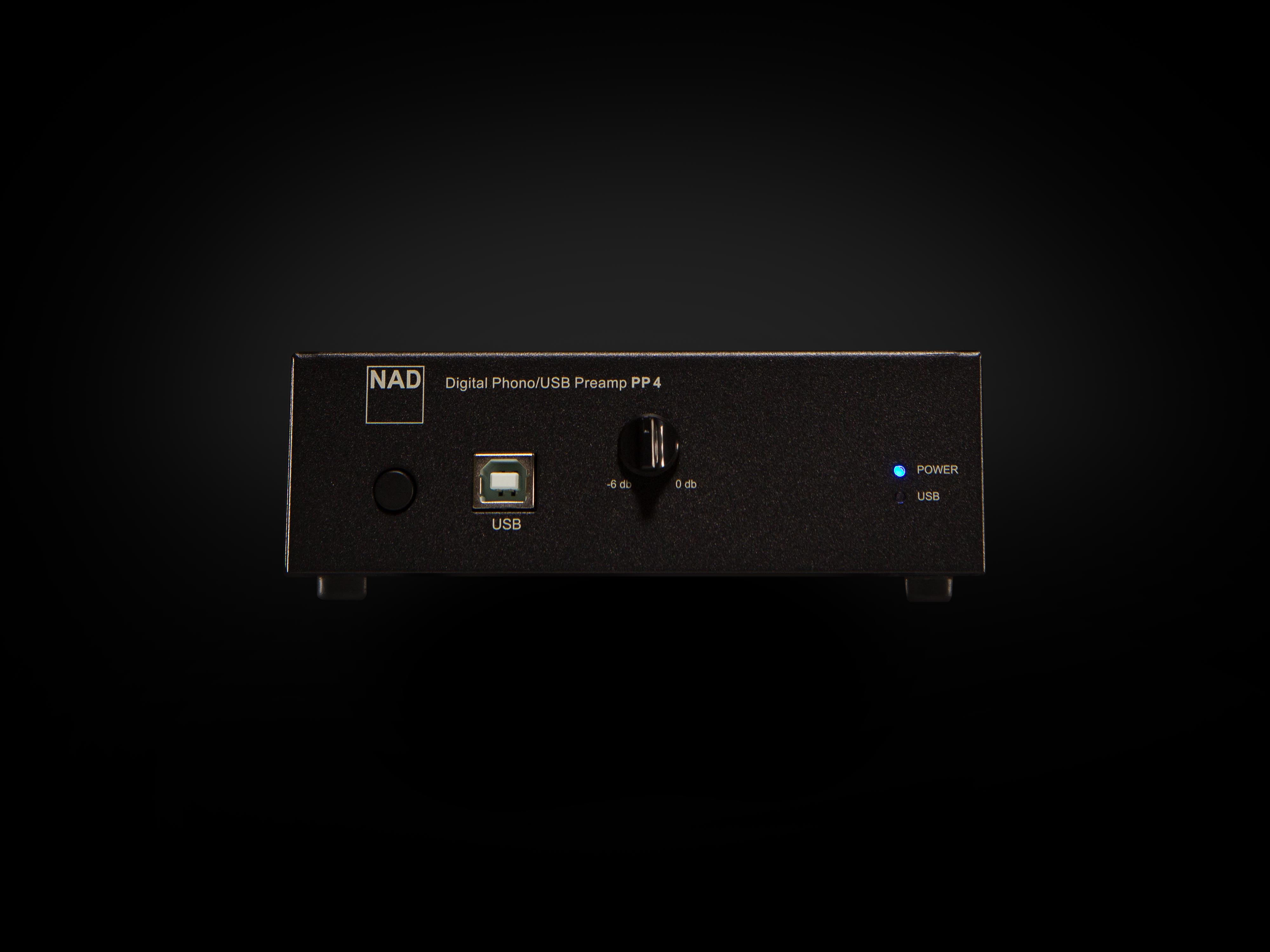 NAD PP 4 | Digital Phono USB Preamplifier