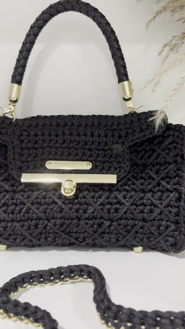 Thumbnail: Sury Leather Handle Crossbody