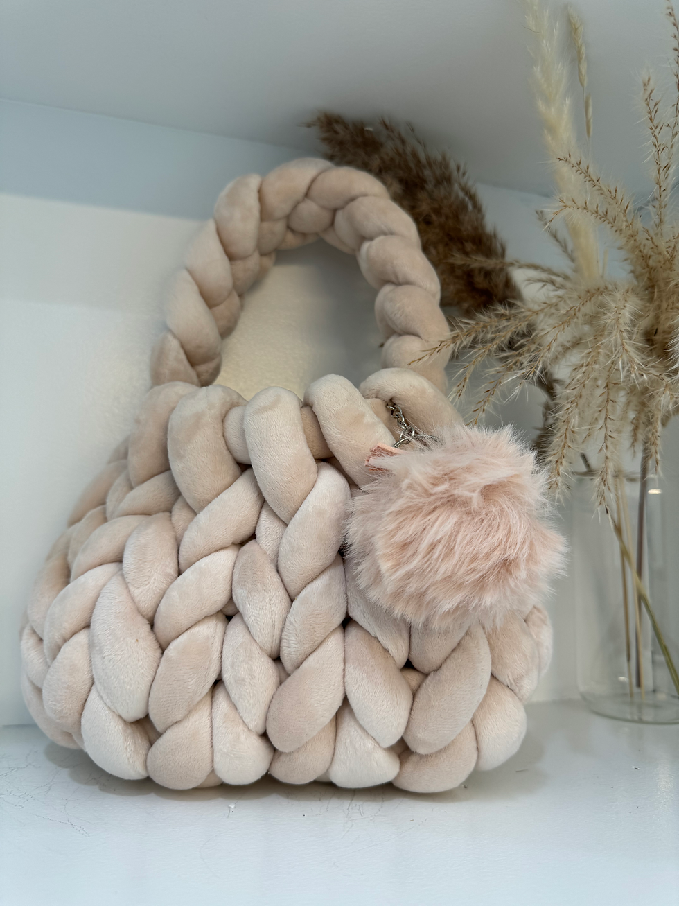 Thumbnail: Leymee Braided Handbag