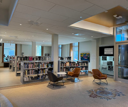 Espace de lecture Bibliothèque Maisonneuve