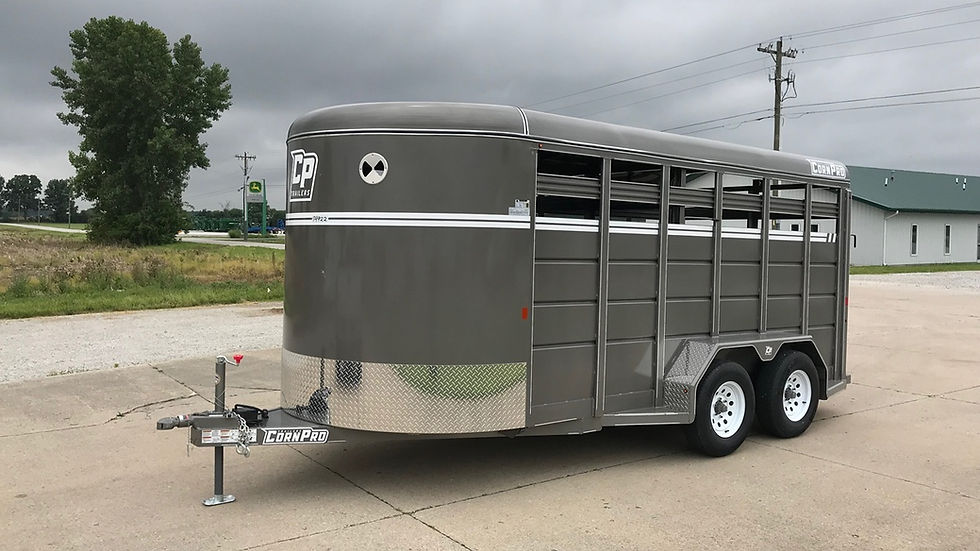 Thumbnail: 2027 Corn Pro Trailers 16' Livestock Bumper Pull