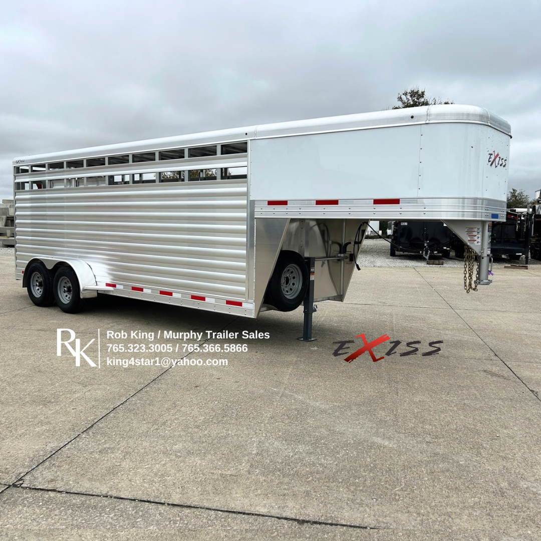2027 Exiss Trailers 20' Livestock Gooseneck