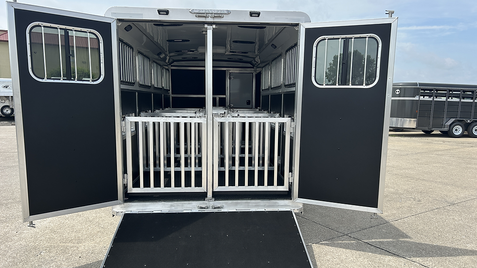 Thumbnail: 2026 Shadow Trailers 8-Pen Show Trailer Bumper Pull