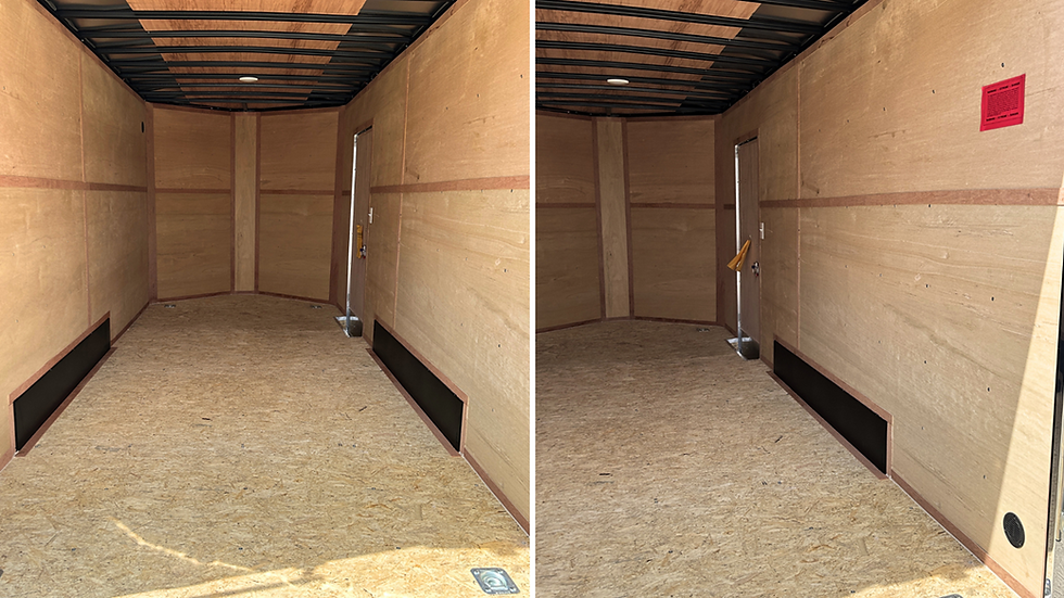 Thumbnail: 2026 Interstate 1 Trailers 16' Enclosed Cargo Bumper Pull