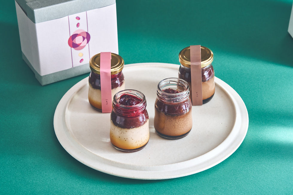 あんことバレンタインデー ギフトコレクション2025で販売する、あんこフィナンシェ