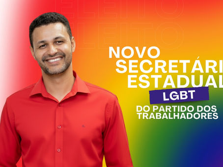 Whallassy é eleito Secretário Estadual LGBT do PT no Maranhão
