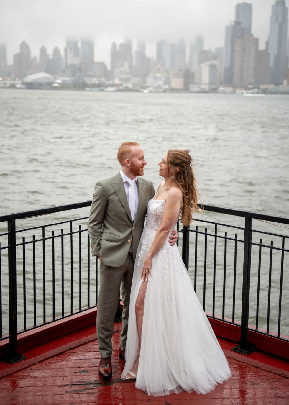 Joe & Christine NYC Skyline