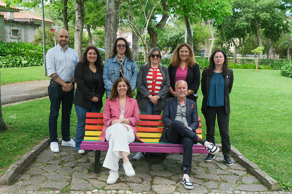 In May 2025, Oeiras introduced rainbow 'Equality Benches' in each parish in the municipality to symbolise their commitment to an inclusive society