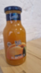 Santal Juice Apricot Glass Bottle 250 ml