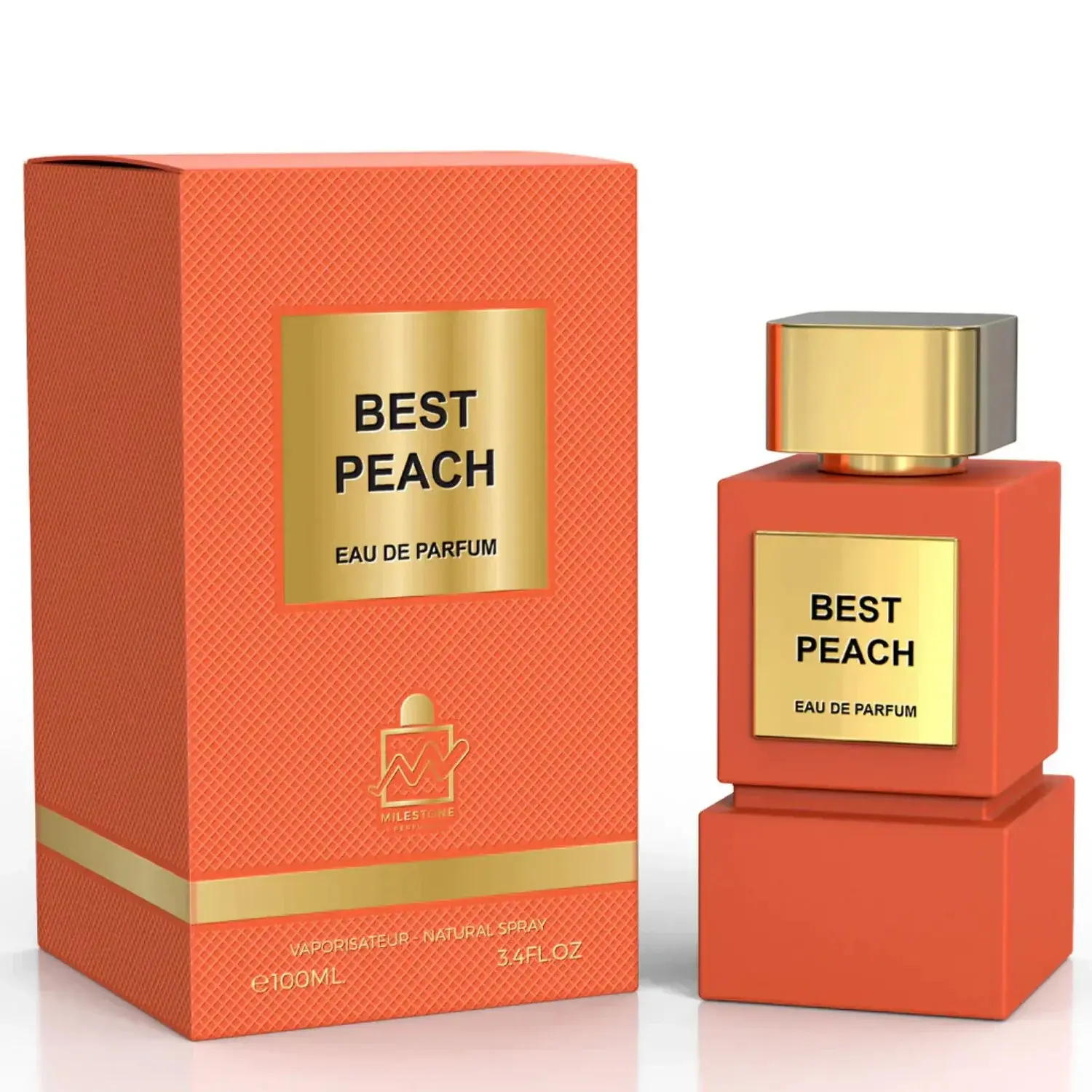 Maison Alhambra, Bright Peach, Spray for Women, ( 3.4 oz / 100mL)