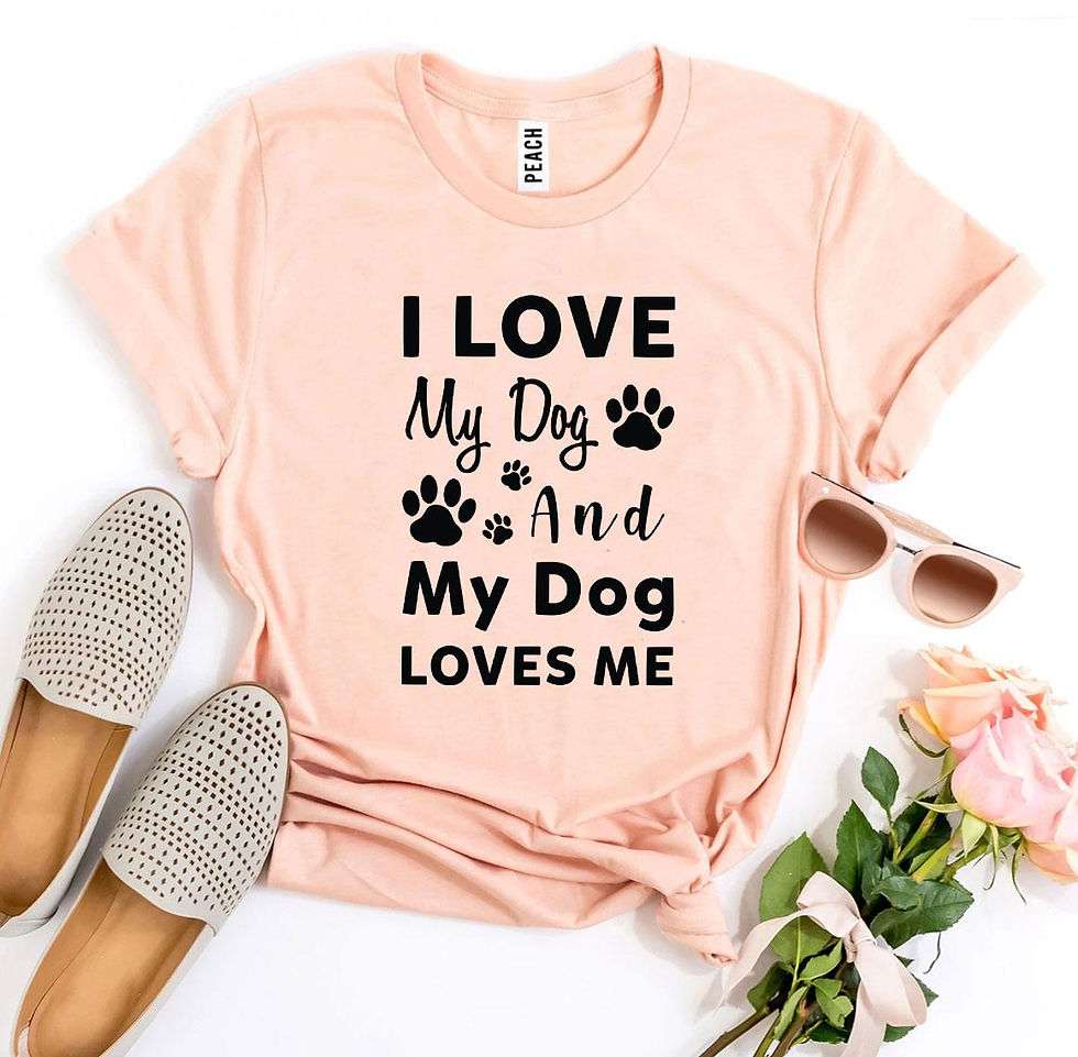 Thumbnail: I Love My Dog and My Dog Loves Me T-Shirt