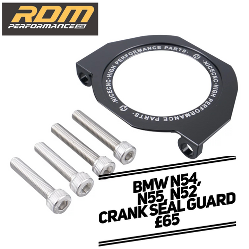 Bmw n54, n55, n52 crank seal guard | RdmPerformance
