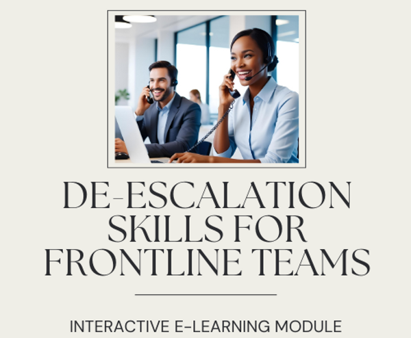 De-Escalation Skills for Frontline Teams