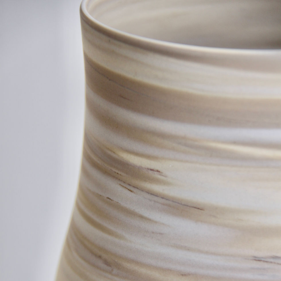 Miniaturbild: Vase Neriage "sable"