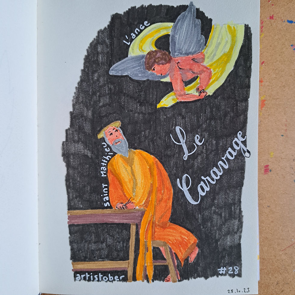 2023-10-28 artistober - le caravage